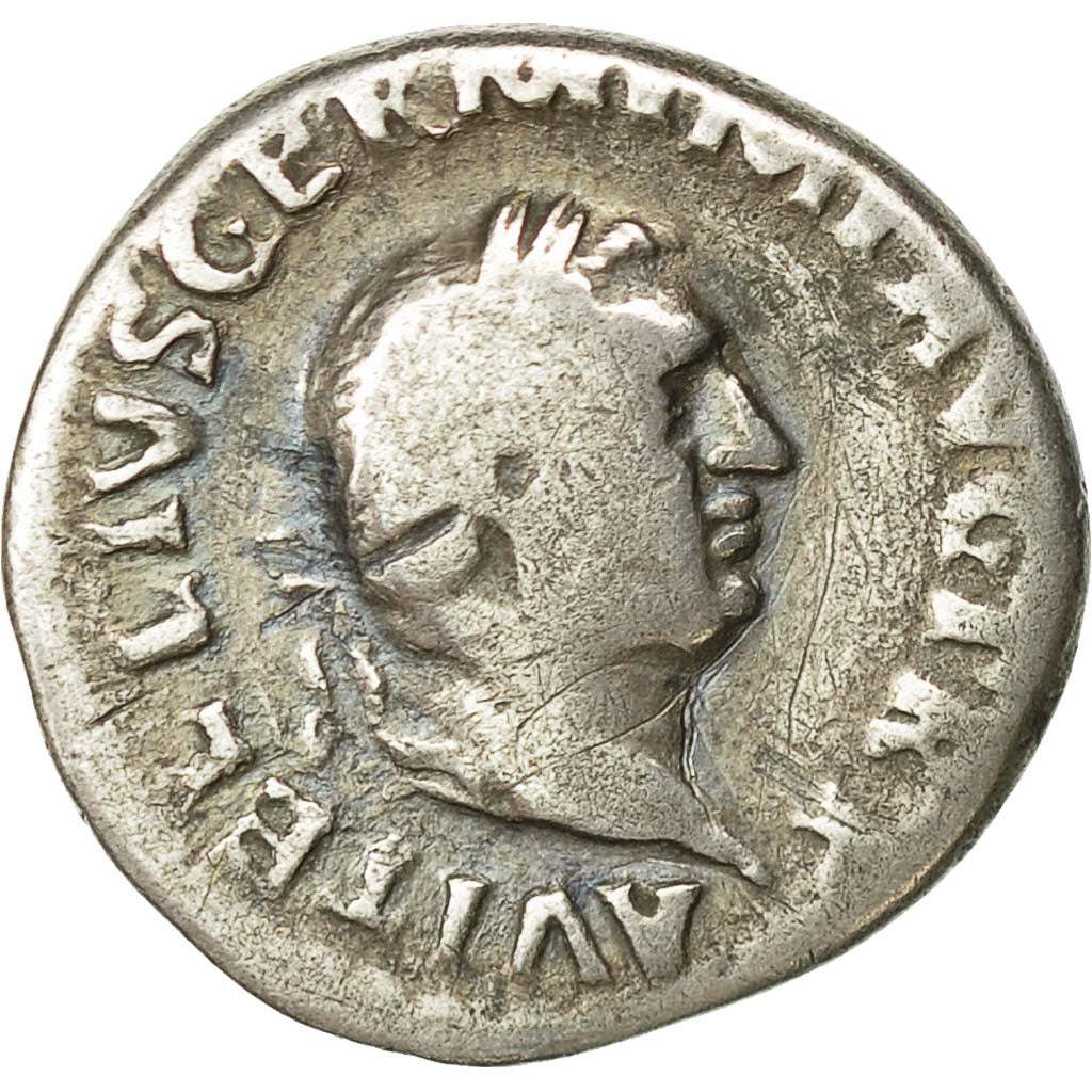 Coin, Vitellius, Denarius, 69 AD, Rome, VF(20-25), Silver, RIC:107
