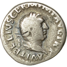 Coin, Vitellius, Denarius, 69 AD, Rome, VF(20-25), Silver, RIC:107