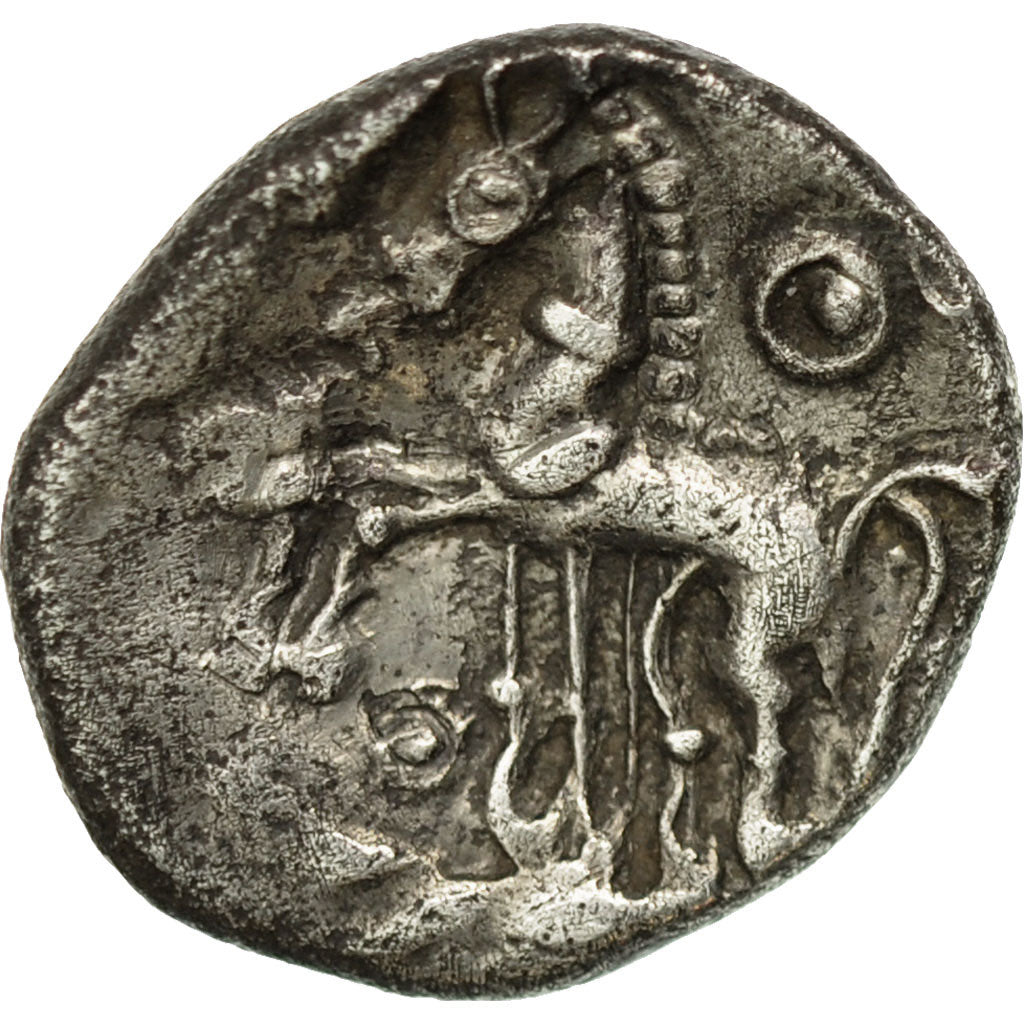 Coin, Suessiones, Denarius, EF(40-45), Silver, Delestrée:195