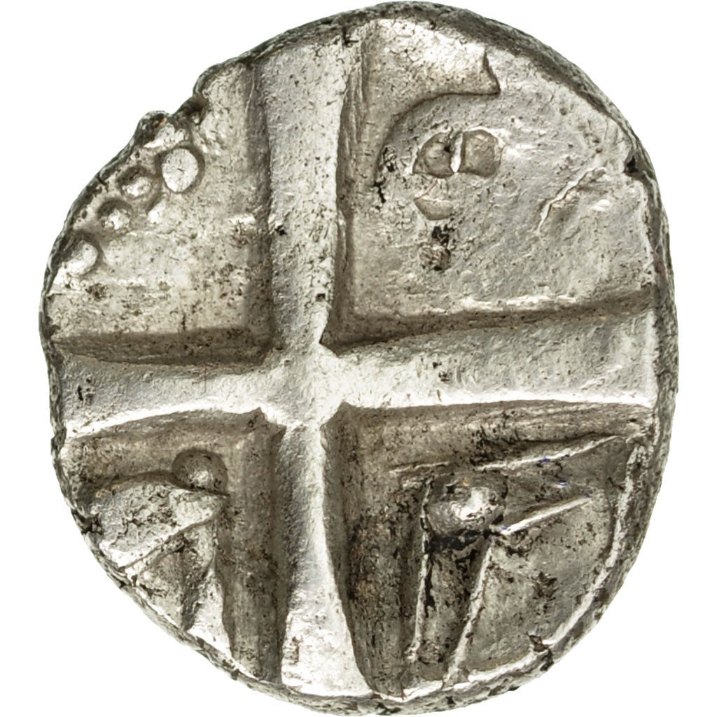 Coin, Petrocorii, Drachm, EF(40-45), Silver, Feugère & Py:DCR-195
