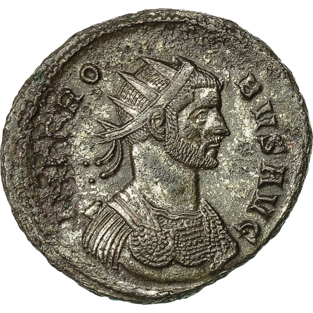 Coin, Probus, Antoninianus, 279, Rome, AU(50-53), Billon, RIC:222