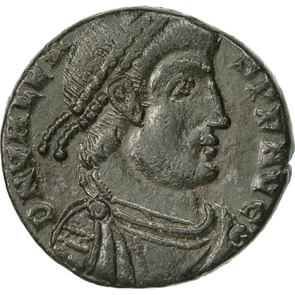Coin, Valens, Follis, Uncertain Mint, EF(40-45), Bronze