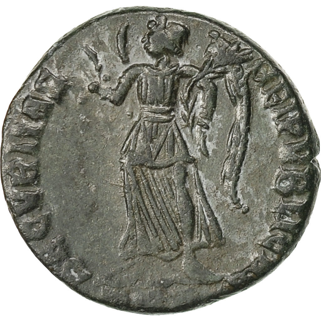 Coin, Valens, Follis, Uncertain Mint, EF(40-45), Bronze