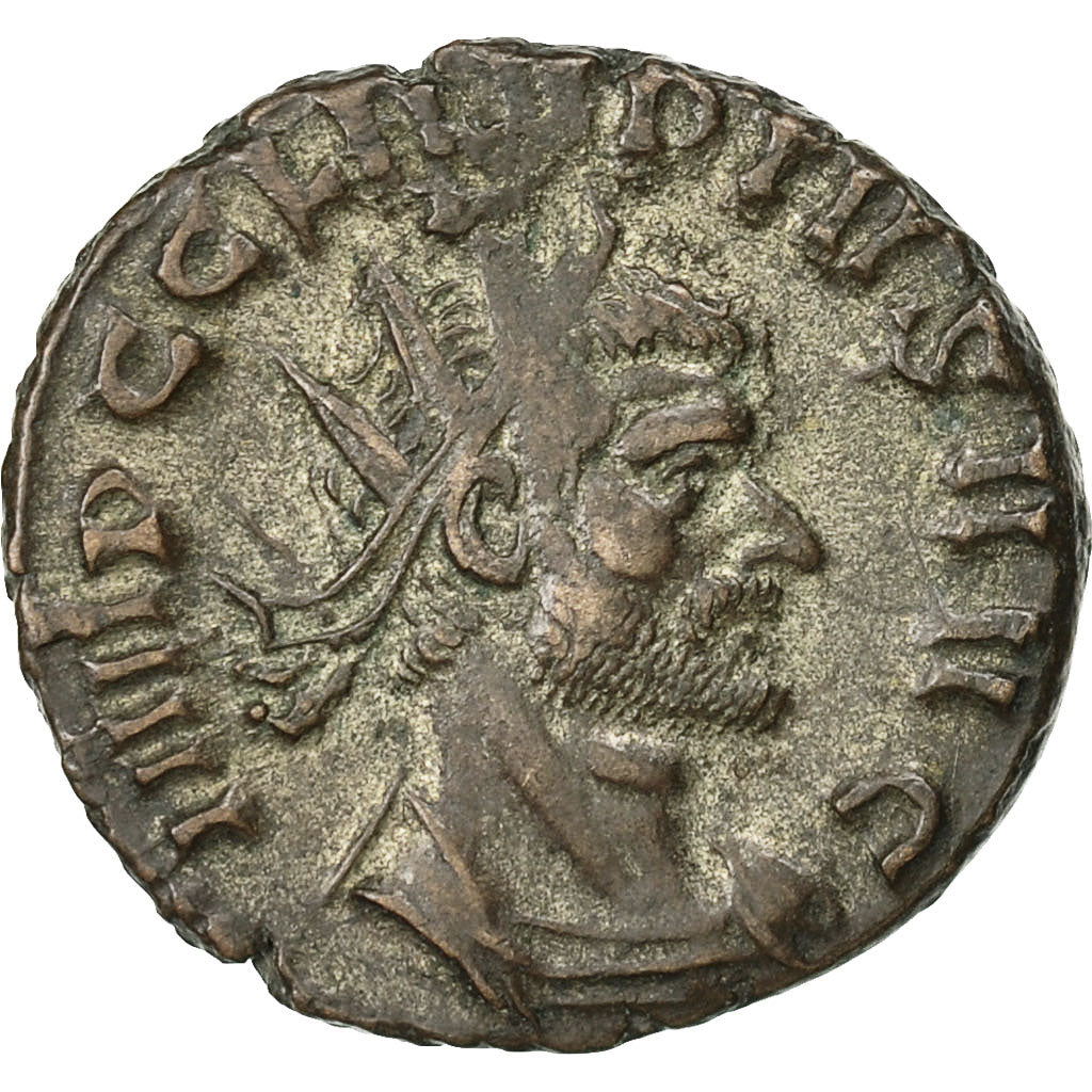 Coin, Claudius II (Gothicus), Antoninianus, 268-270, Rome, EF(40-45), Billon