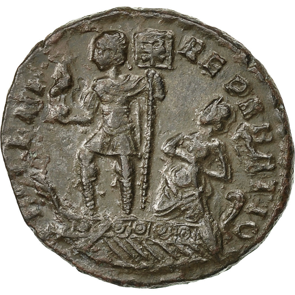 Coin, Constans, Maiorina, Uncertain Mint, AU(50-53), Bronze