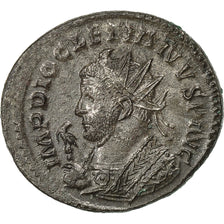 Coin, Diocletian, Antoninianus, 290-291, Lyons, AU(50-53), Billon, RIC:28