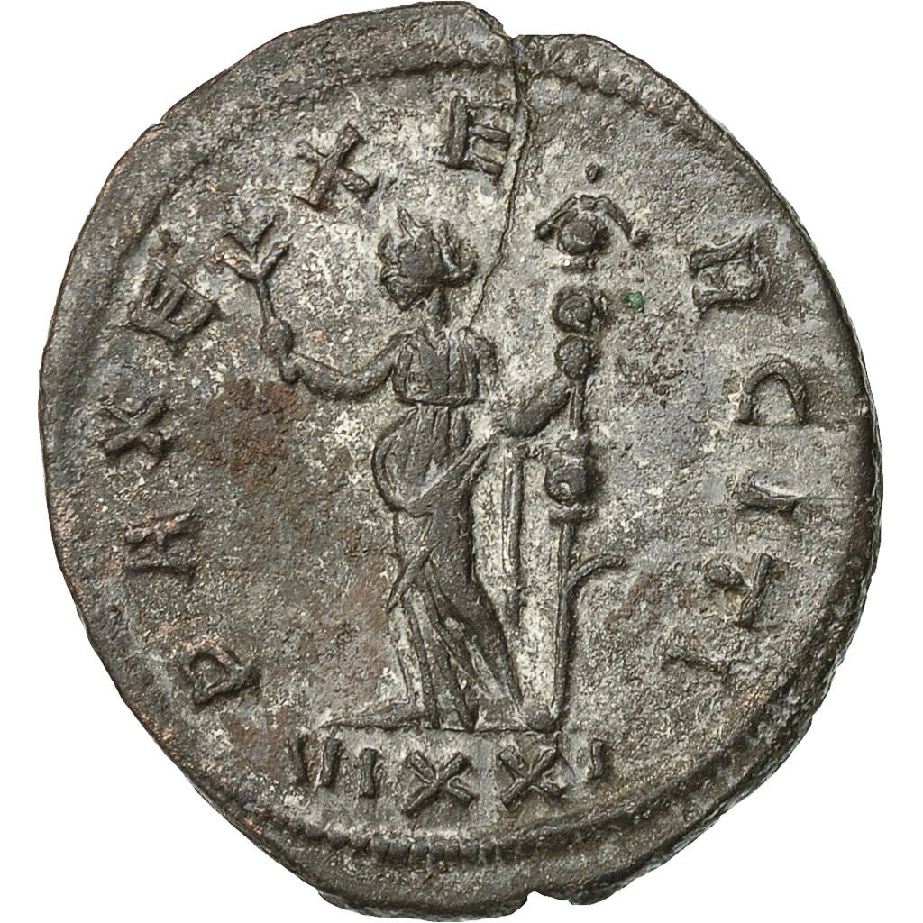Coin, Carus, Antoninianus, 282-283, Ticinum, AU(50-53), Billon, RIC:75