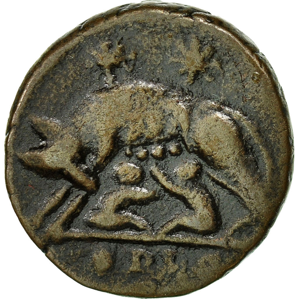 Coin, City Commemoratives, Follis, Lyons, VF(30-35), Bronze, RIC:247