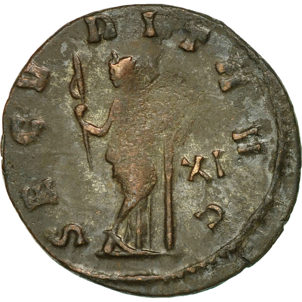 Coin, Quintillus, Antoninianus, 270, Rome, VF(20-25), Billon, RIC:31
