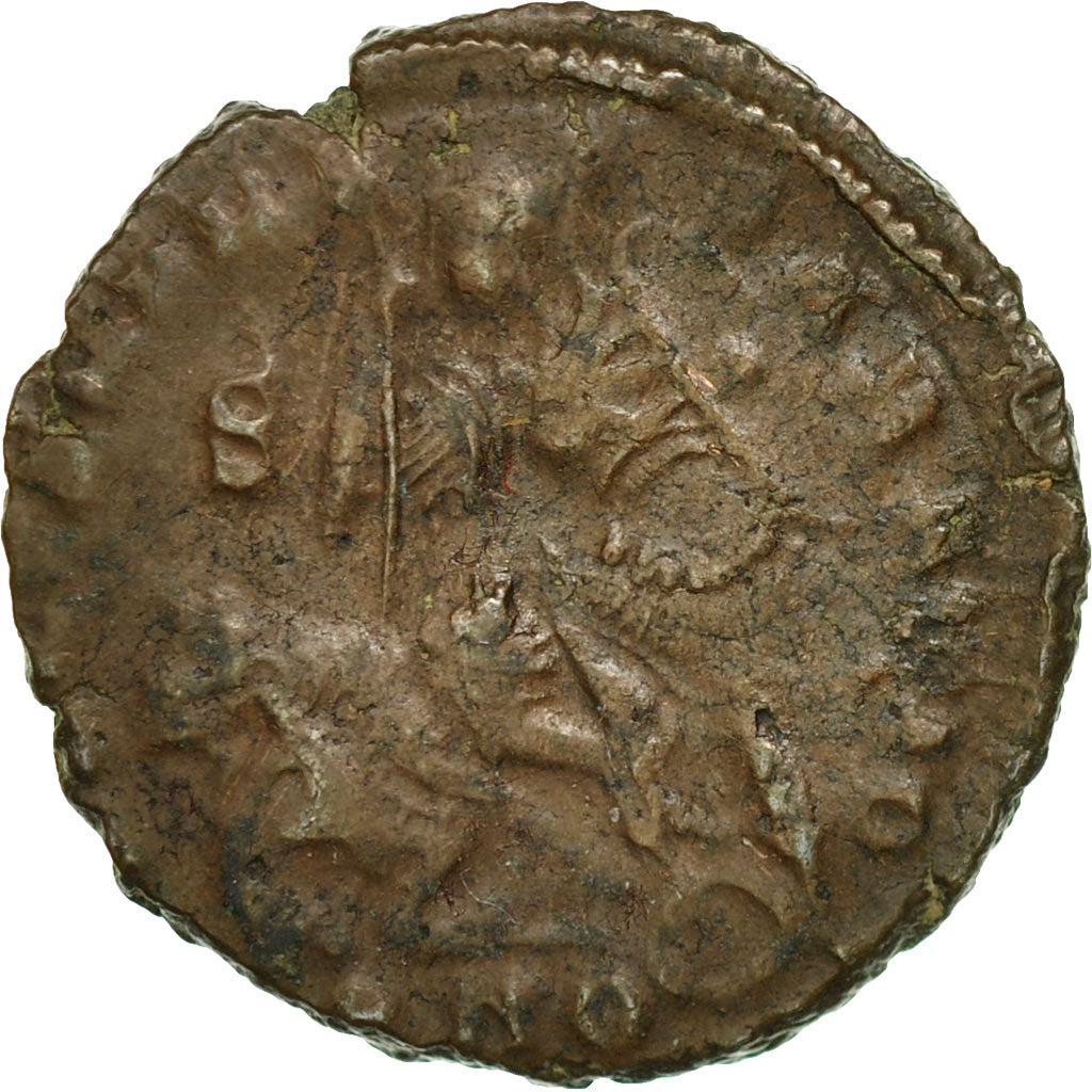 Monnaie, Constance II, Maiorina, 350-355, Antioche, TTB, Bronze, RIC:150