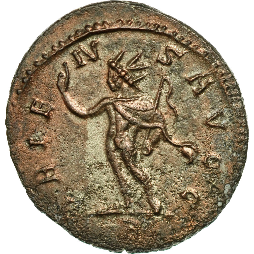 Coin, Galerius, Antoninianus, 295, Lyons, EF(40-45), Billon, RIC:684