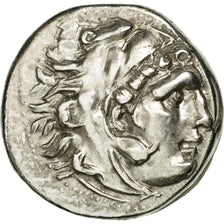 Monnaie, Royaume de Macedoine, Alexandre III, Drachme, Abydos, TTB+, Argent