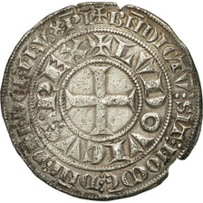 Münze, Frankreich, Louis IX, Gros Tournois, SS, Silber, Duplessy:190D