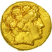 Moneda, Northwest Gaul, 1/4 Stater, MBC, Oro, Delestrée:28var