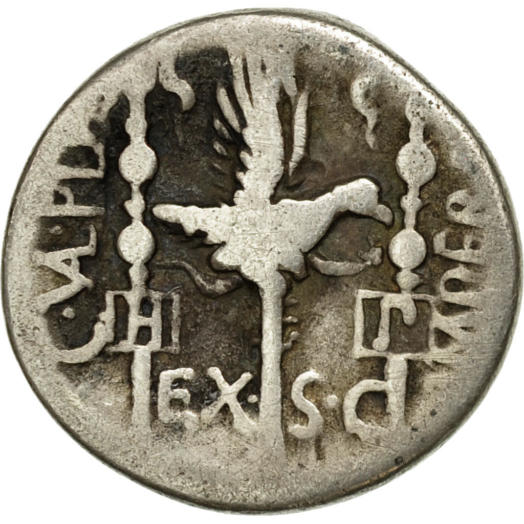 Coin, Valeria, Denarius, Marseille, VF(20-25), Silver, Crawford:365/1a