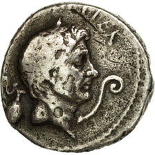 Coin, Sextus Pompey, Denarius, Sicily, VF(30-35), Silver, Crawford:511/3a