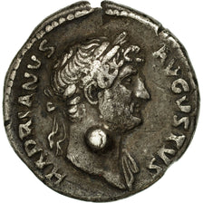 Moneda, Hadrian, Denarius, 125-128, Rome, MBC, Plata, RIC:173