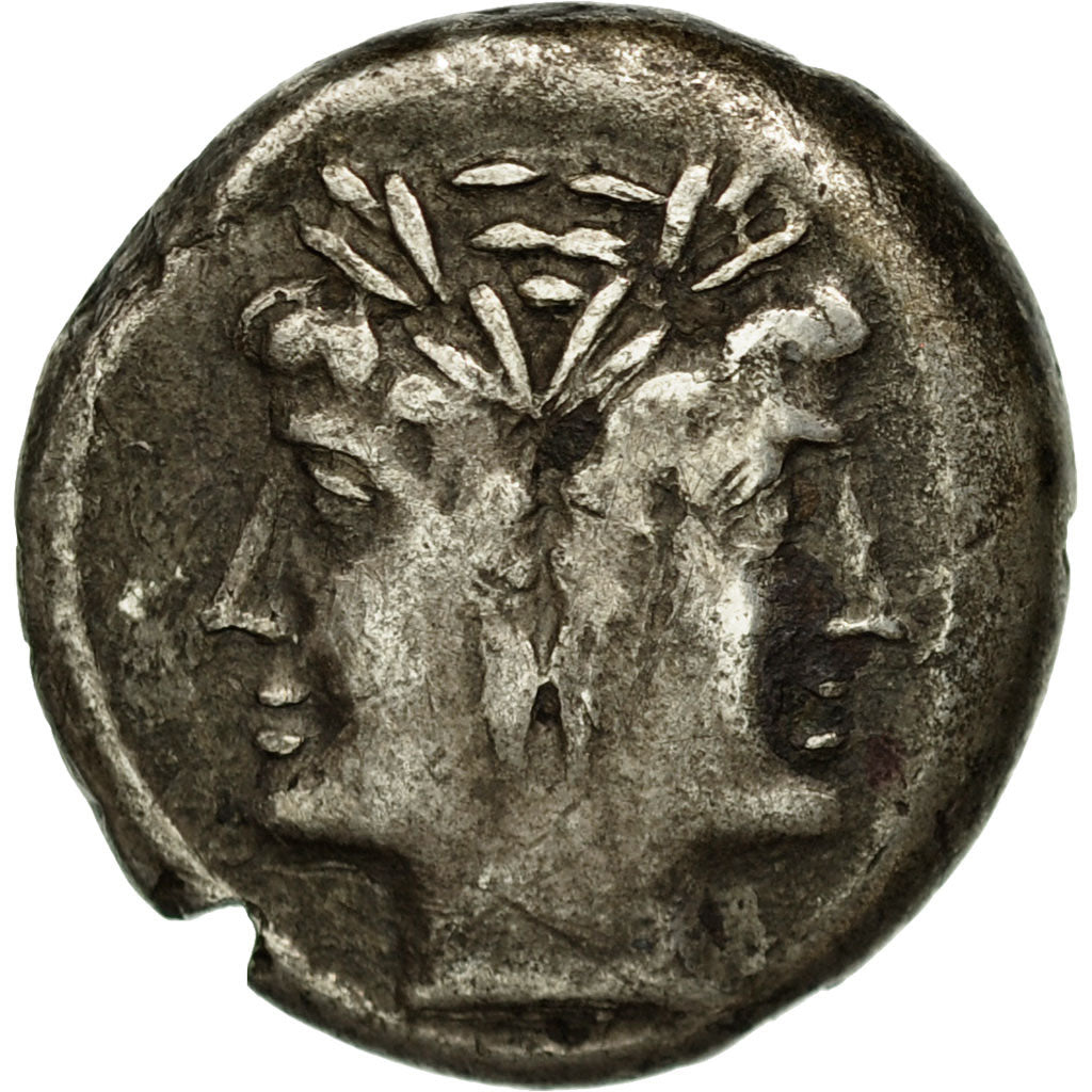 Coin, Anonymous, Didrachm, Rome, VF(30-35), Silver, Crawford:28/3