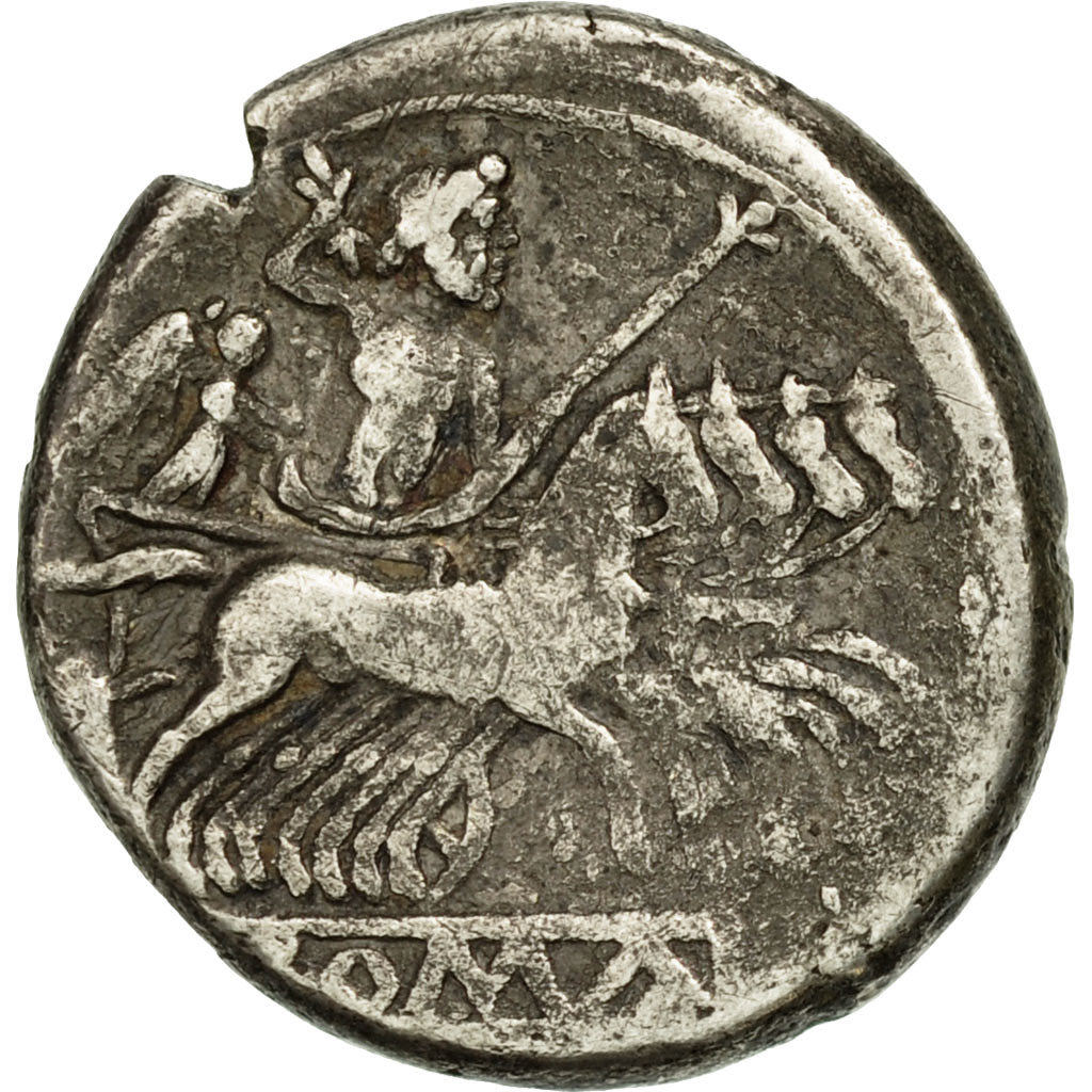 Coin, Anonymous, Didrachm, Rome, VF(30-35), Silver, Crawford:28/3