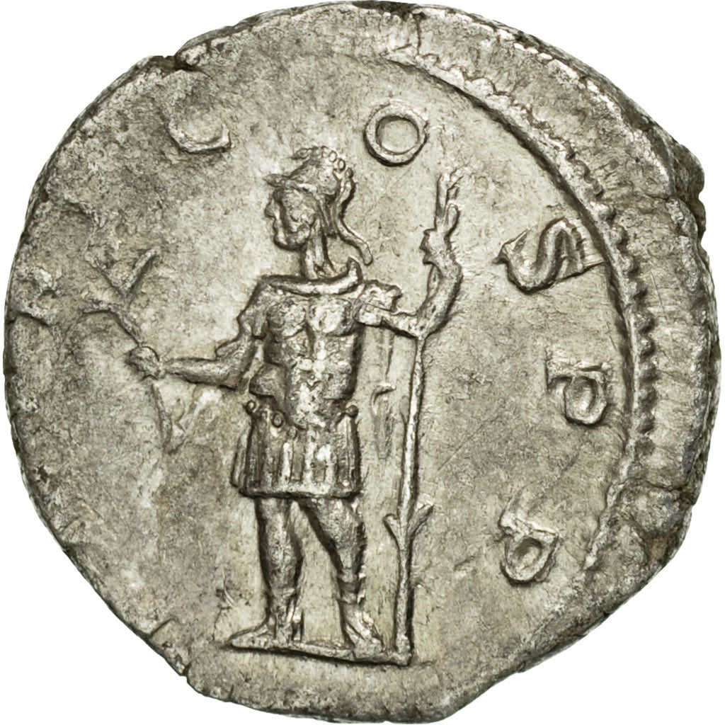 Coin, Severus Alexander, Denarius, 222, Rome, AU(50-53), Silver, RIC:7