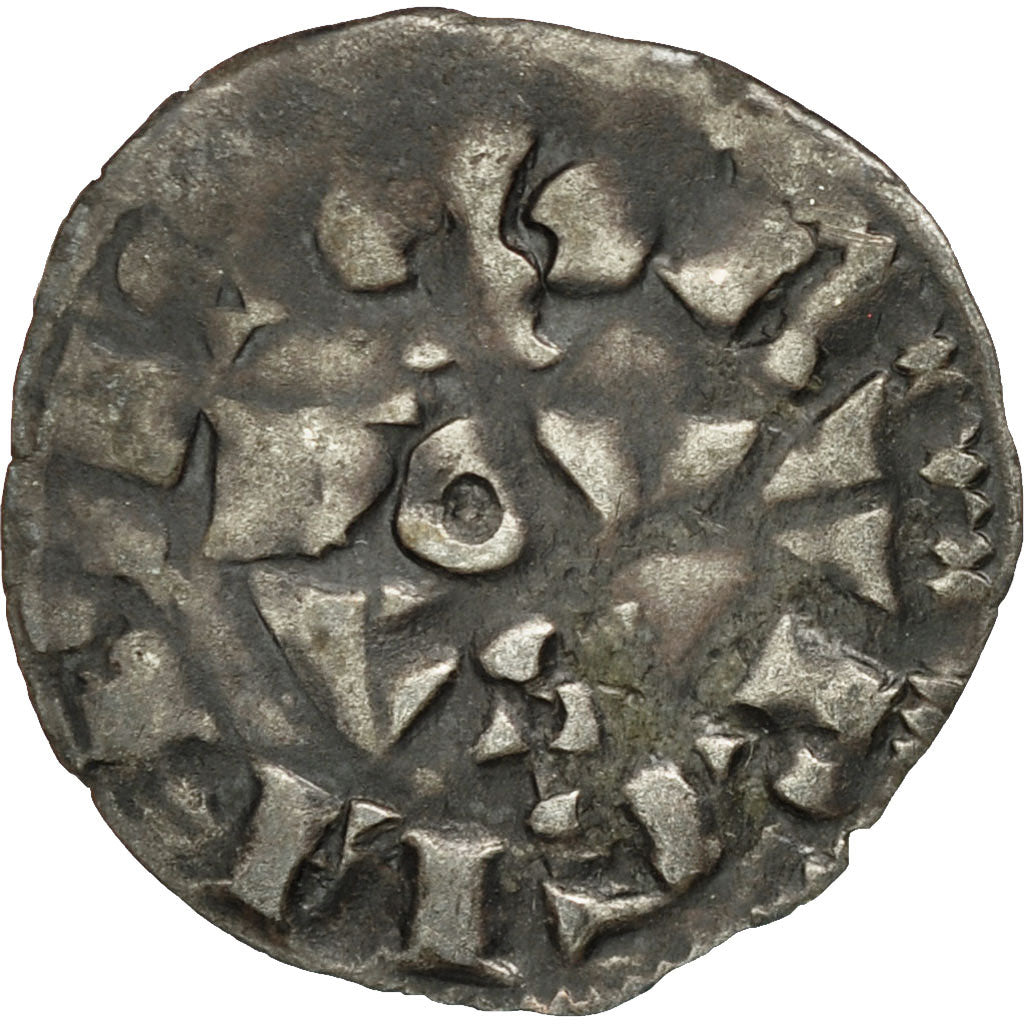 Coin, France, Philippe IV le Bel, Obole bourgeoise, VF(30-35), Billon