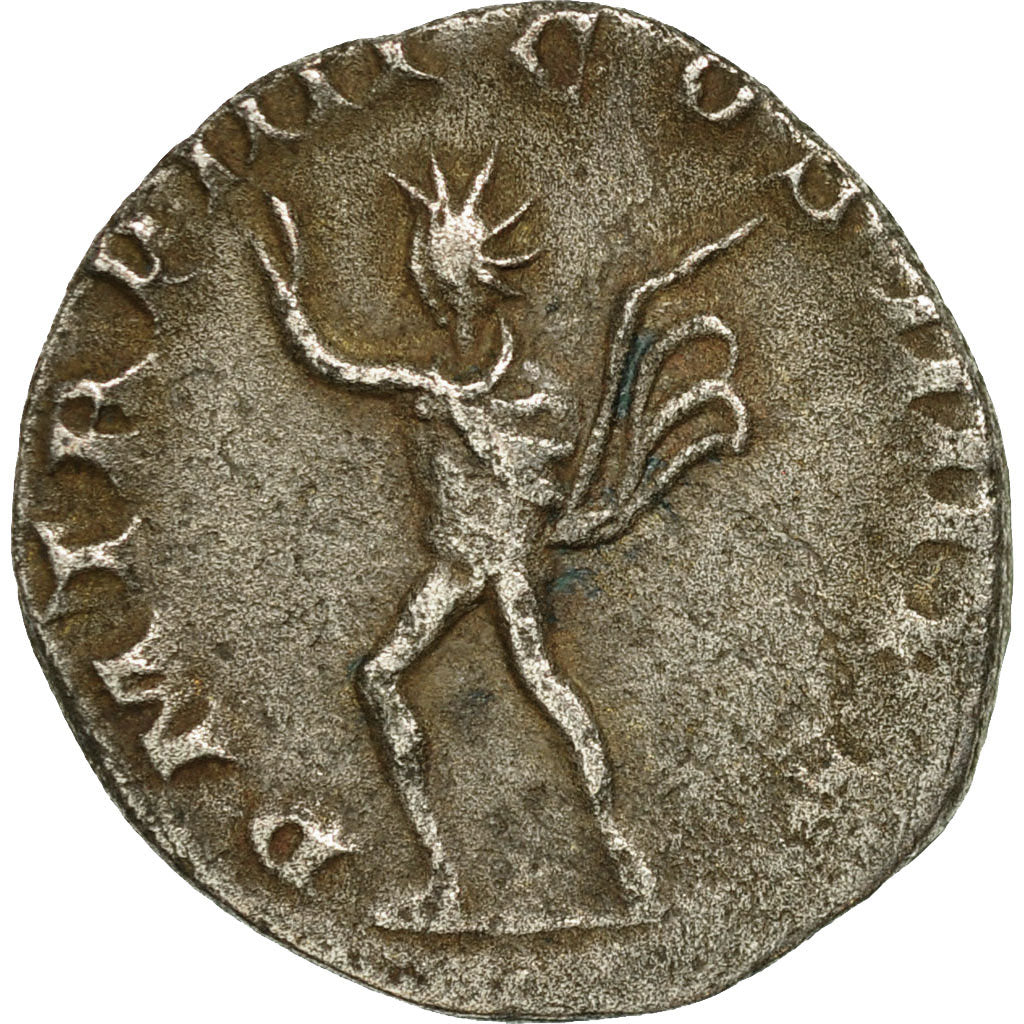 Coin, Gallienus, Antoninianus, 256, Rome, EF(40-45), Billon, RIC:119