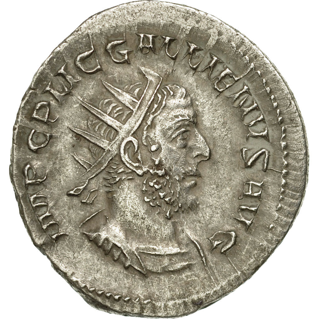 Coin, Gallienus, Antoninianus, 254, Rome, AU(55-58), Billon, RIC:181