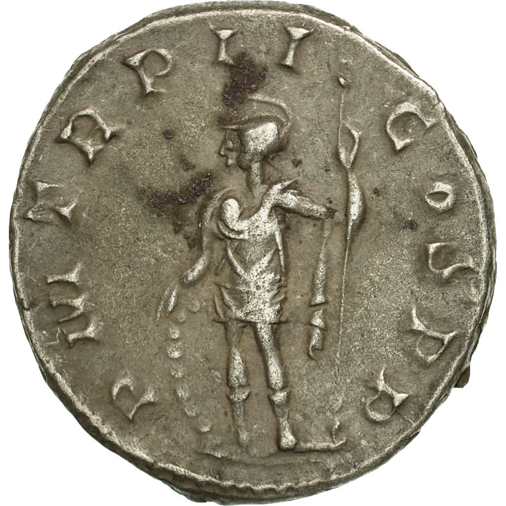 Coin, Gallienus, Antoninianus, 254, Rome, Rare, EF(40-45), Billon, RIC:115