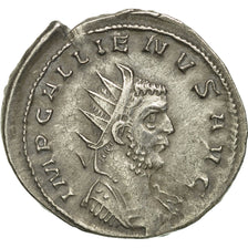 Coin, Gallienus, Antoninianus, 257, Rome, EF(40-45), Billon, RIC:13