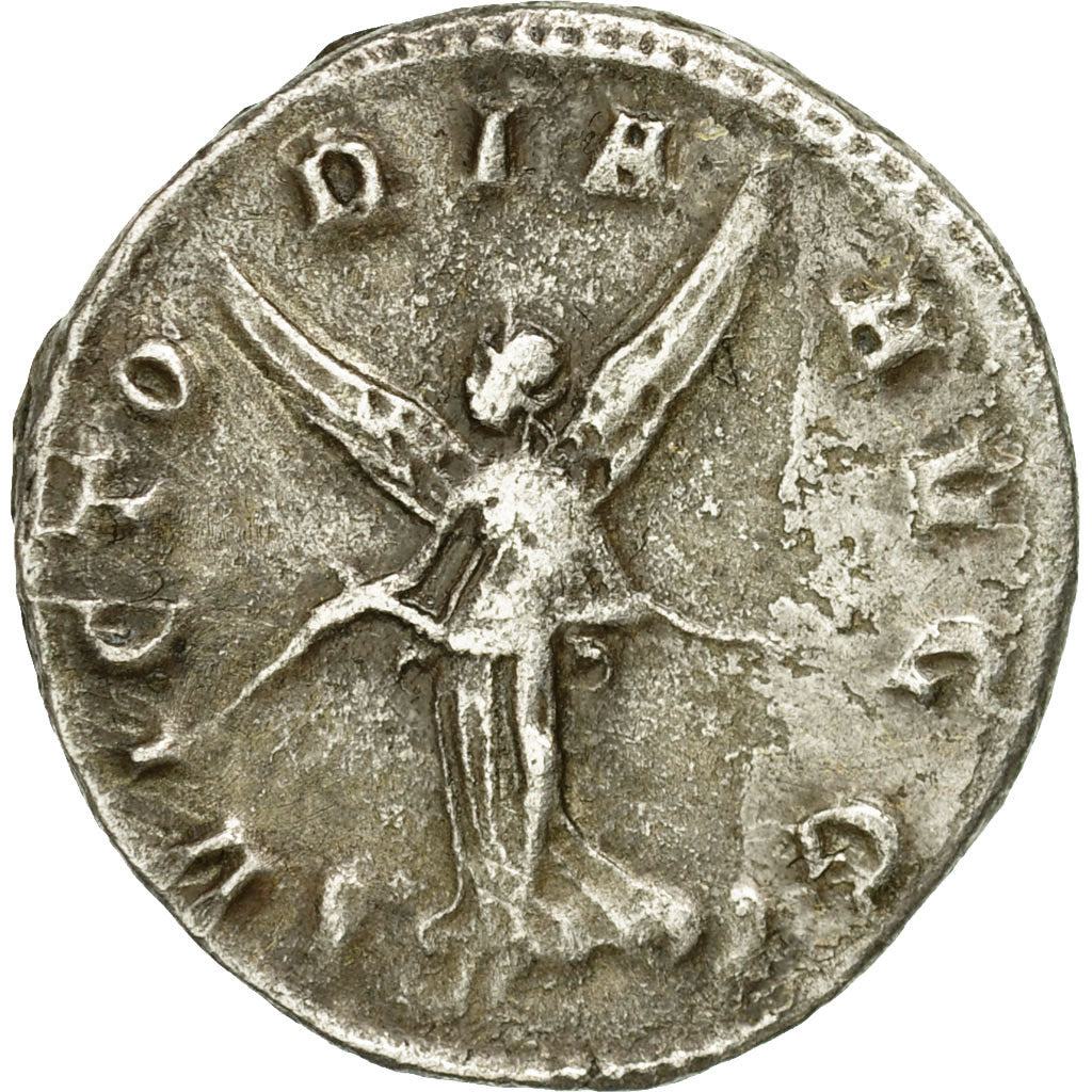 Coin, Gallienus, Antoninianus, 258-259, Milan, EF(40-45), Billon, RIC:405