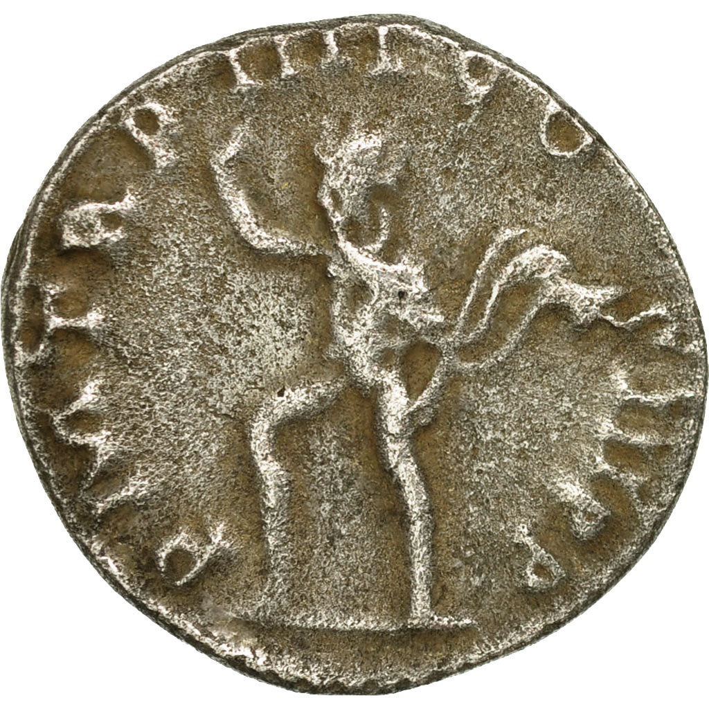 Coin, Gallienus, Antoninianus, 256, Rome, EF(40-45), Billon, RIC:119
