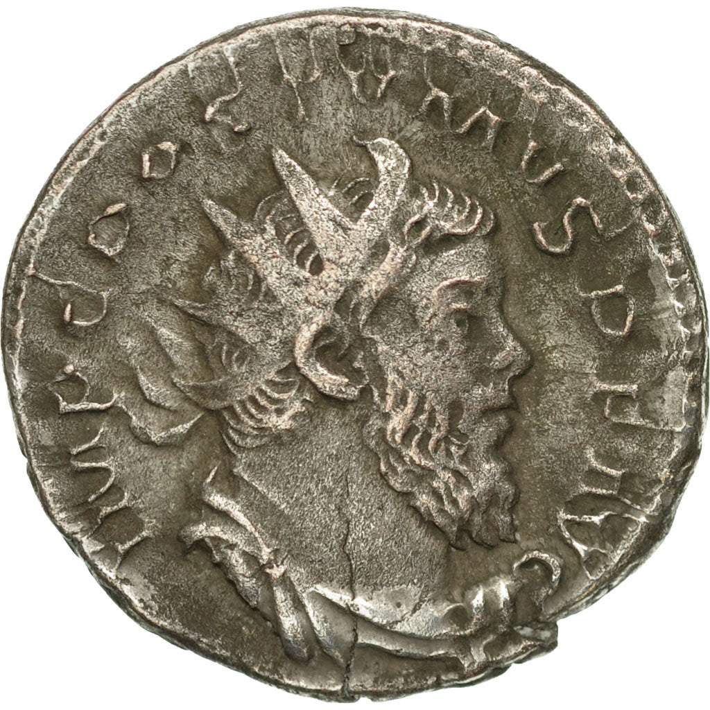 Coin, Postumus, Antoninianus, 260-269, Trier or Cologne, EF(40-45), Billon