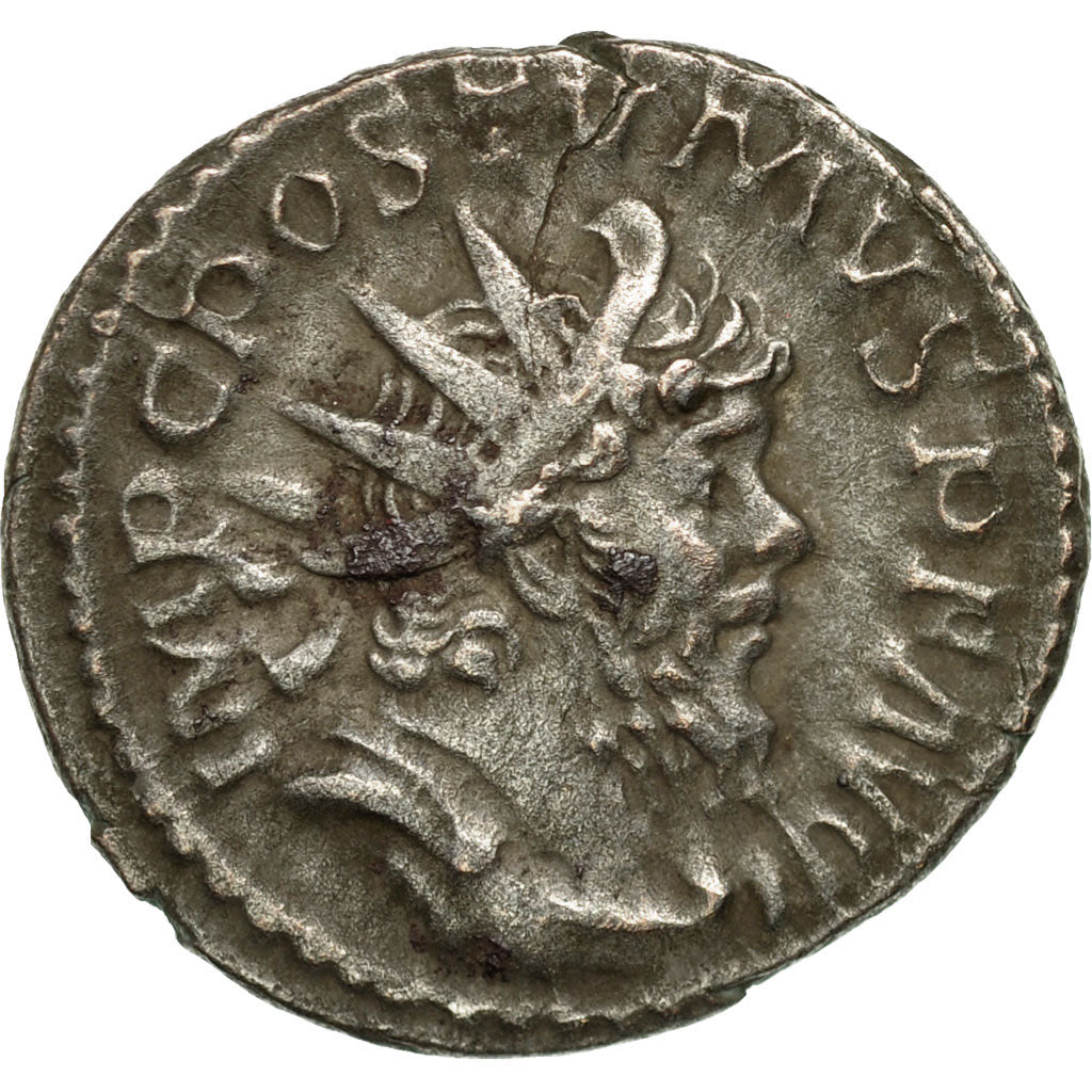 Coin, Postumus, Antoninianus, 260-269, Trier or Cologne, EF(40-45), Billon