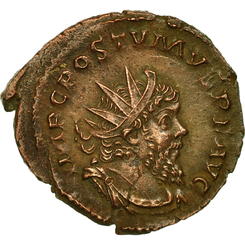 Coin, Postumus, Antoninianus, 260-269, Trier or Cologne, AU(50-53), Billon