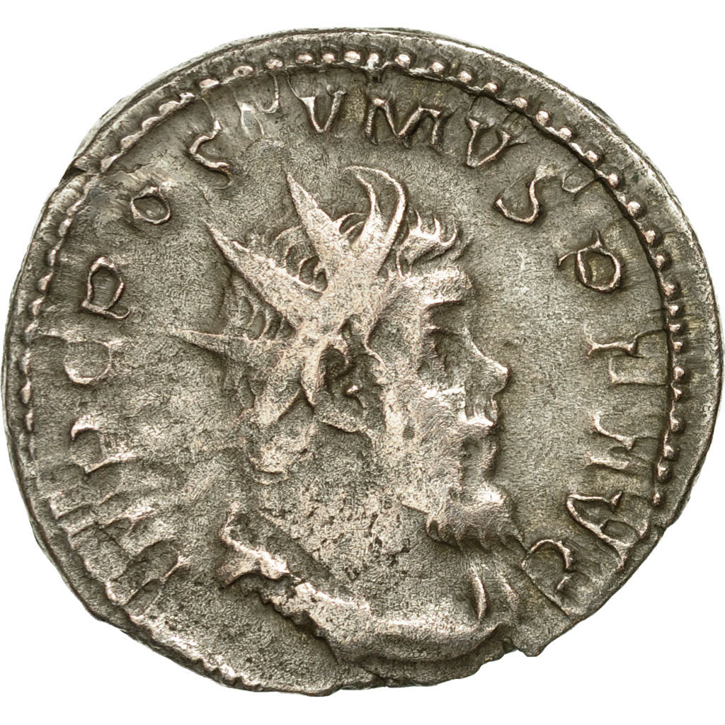 Coin, Postumus, Antoninianus, 260-269, Trier or Cologne, EF(40-45), Billon
