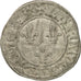 Coin, France, Charles VI, Double Tournois, EF(40-45), Billon, Duplessy:393C