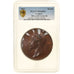 France, Medal, Napoléon III, Chemin de Fer de Paris à Strasbourg, 1854, Bovy