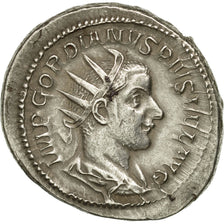 Coin, Gordian III, Antoninianus, 243-244, Rome, AU(50-53), Billon, RIC:145