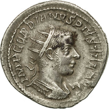 Coin, Gordian III, Antoninianus, 242-244, Rome, AU(50-53), Billon, RIC:216