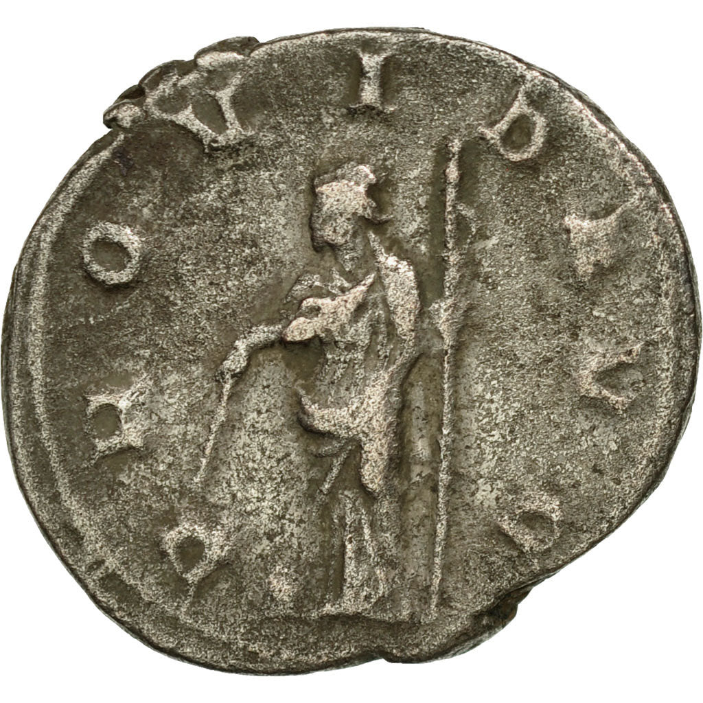 Coin, Gordian III, Antoninianus, 241-243, Rome, VF(30-35), Billon, RIC:148