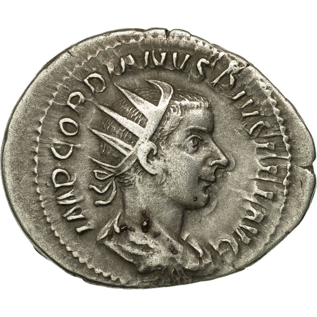 Coin, Gordian III, Antoninianus, 241-243, Rome, EF(40-45), Billon, RIC:71