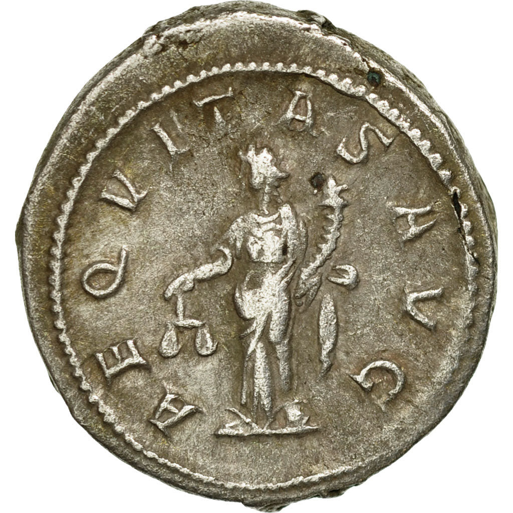 Coin, Gordian III, Antoninianus, 240, Rome, EF(40-45), Billon, RIC:63