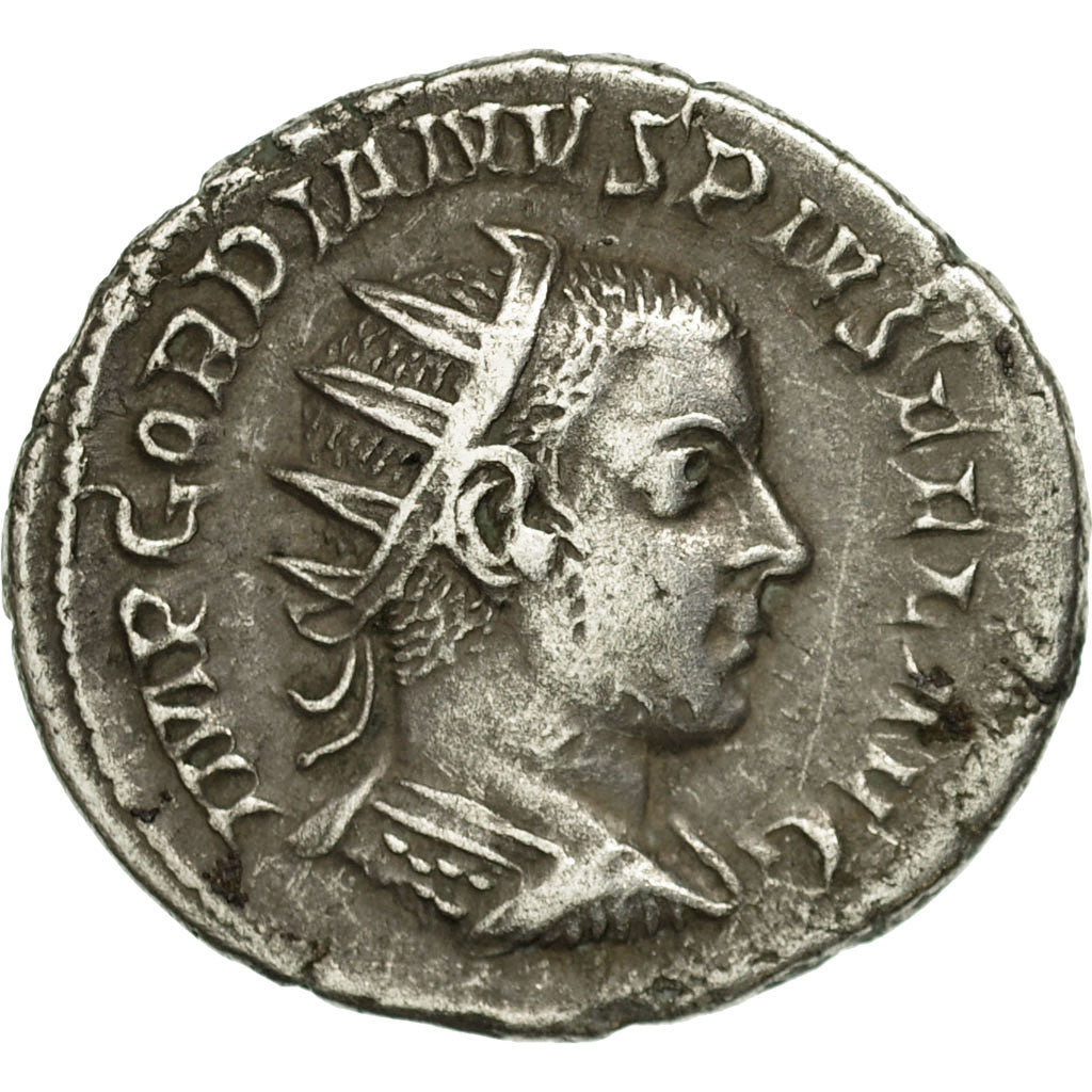 Coin, Gordian III, Antoninianus, 242-244, Antioch, EF(40-45), Billon, RIC:209