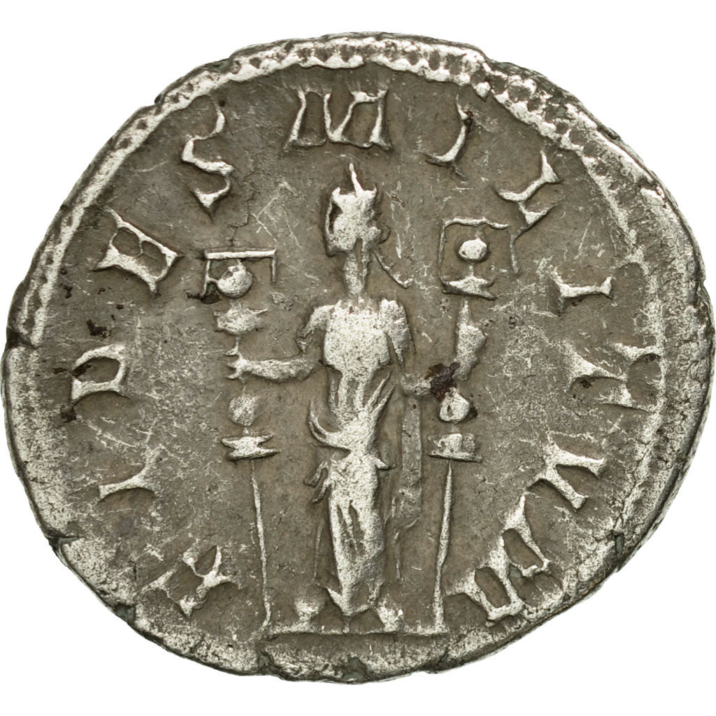 Coin, Gordian III, Antoninianus, 242-244, Antioch, EF(40-45), Billon, RIC:209