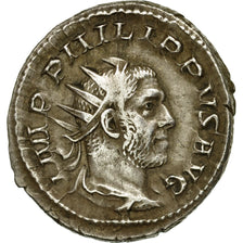 Coin, Philip I, Antoninianus, 248, Rome, EF(40-45), Billon, RIC:24c