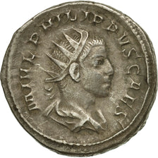 Coin, Philip II, Antoninianus, 244-246, Rome, EF(40-45), Billon, RIC:219