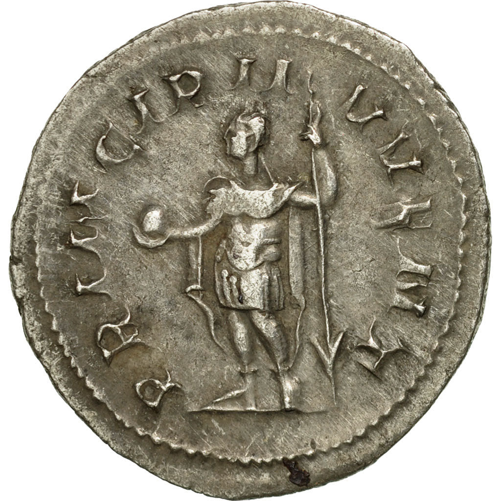 Coin, Philip II, Antoninianus, 244-246, Rome, AU(50-53), Billon, RIC:218