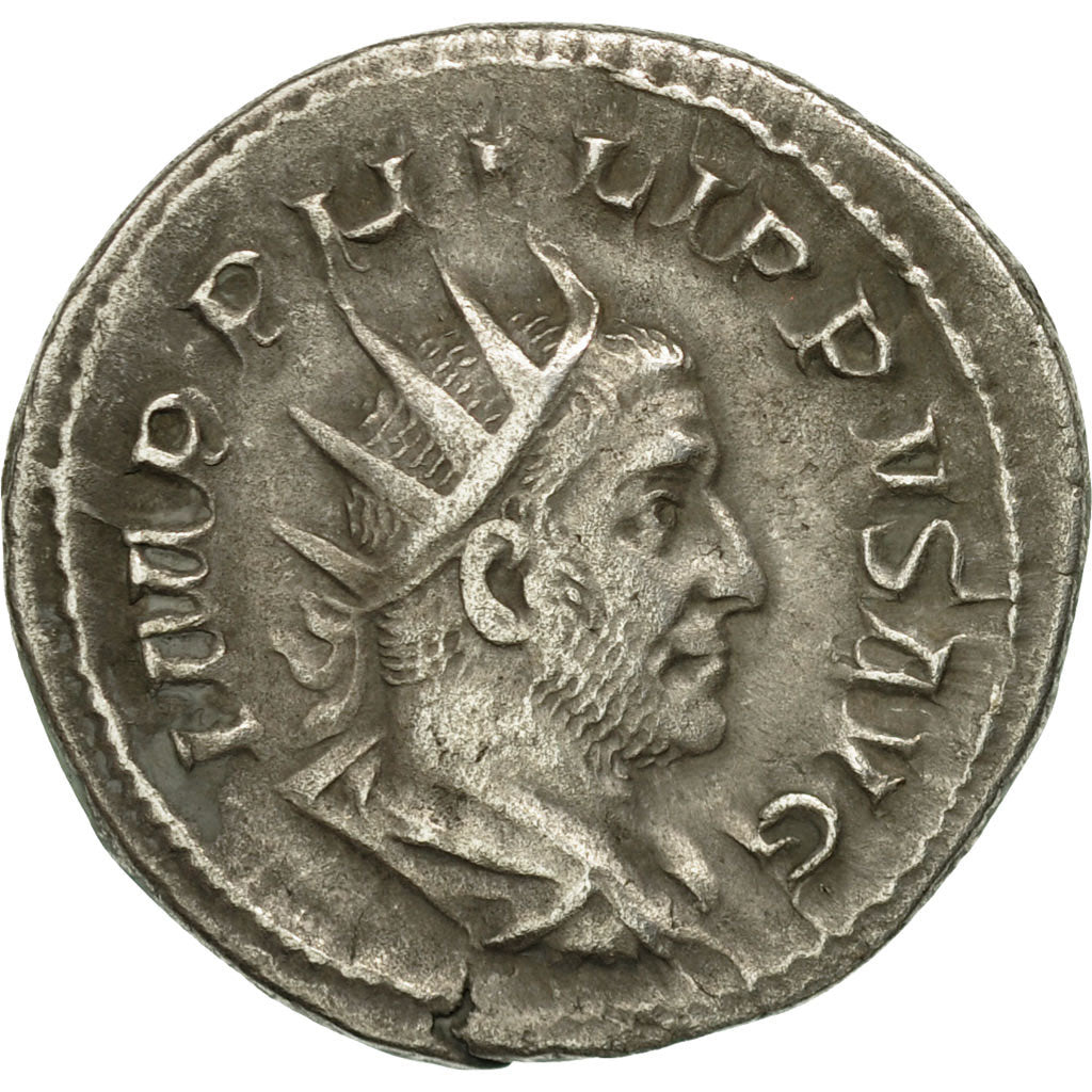 Coin, Philip I, Antoninianus, 247-249, Rome, EF(40-45), Billon, RIC:62