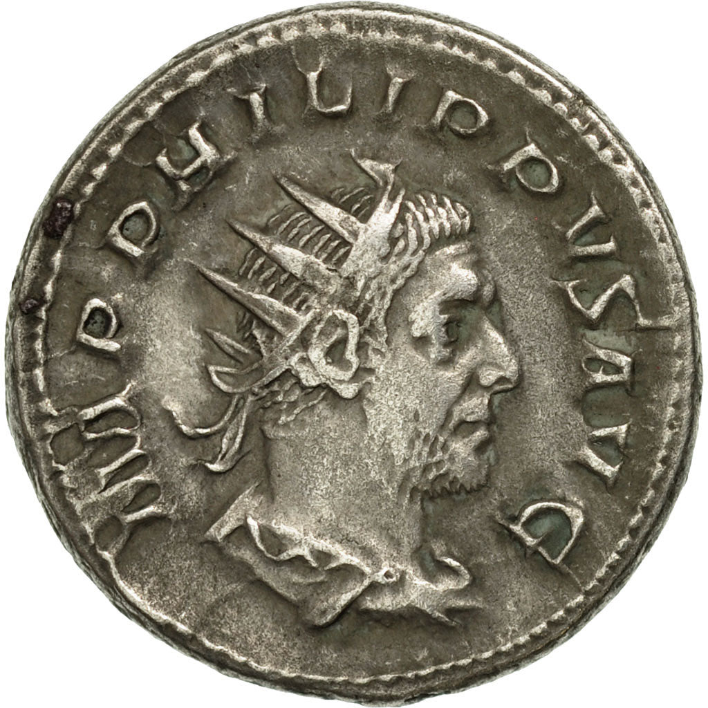 Coin, Philip I, Antoninianus, 249, Rome, EF(40-45), Billon, RIC:25b