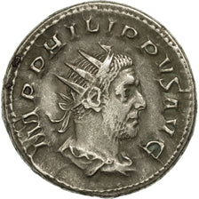 Coin, Philip I, Antoninianus, 249, Rome, EF(40-45), Billon, RIC:25b